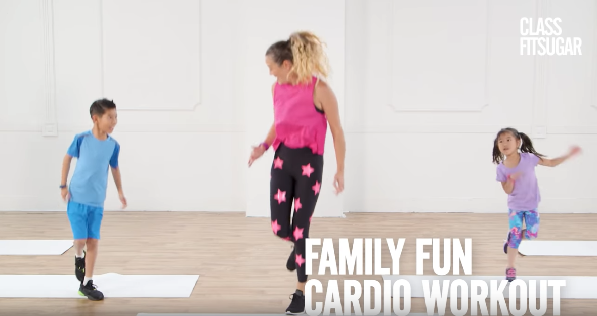 VIDEO: Have a Blast With This Family Fun Cardio Workout!