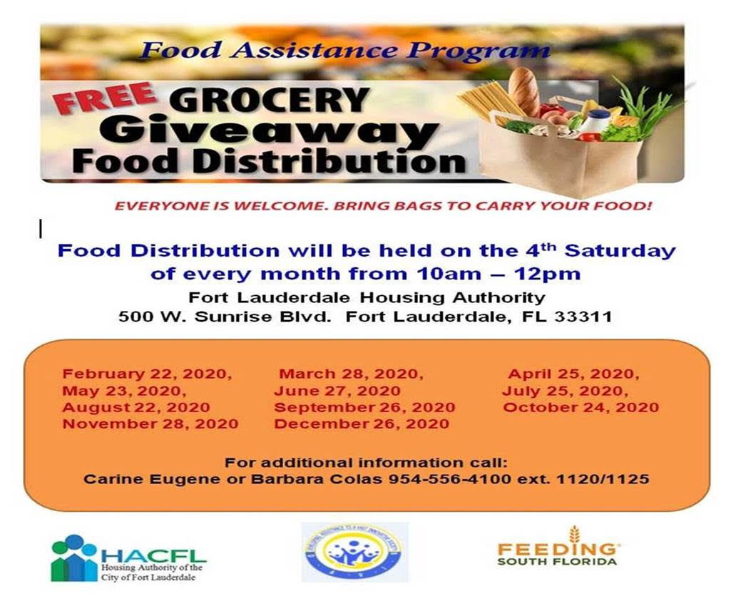 Food Assistance Program: Free Grocery Giveaway Food Distribution