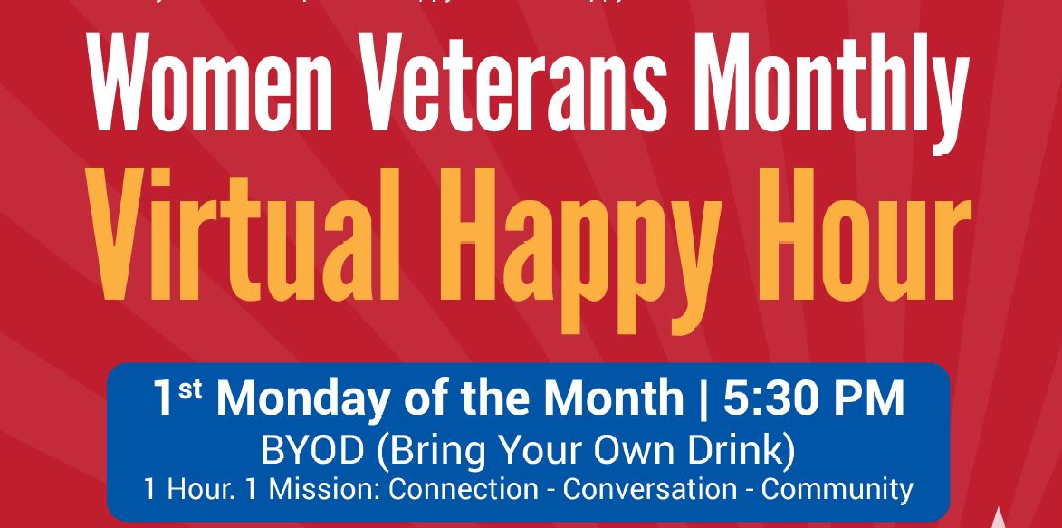 Women Veterans Monthly Virtual Happy Hour