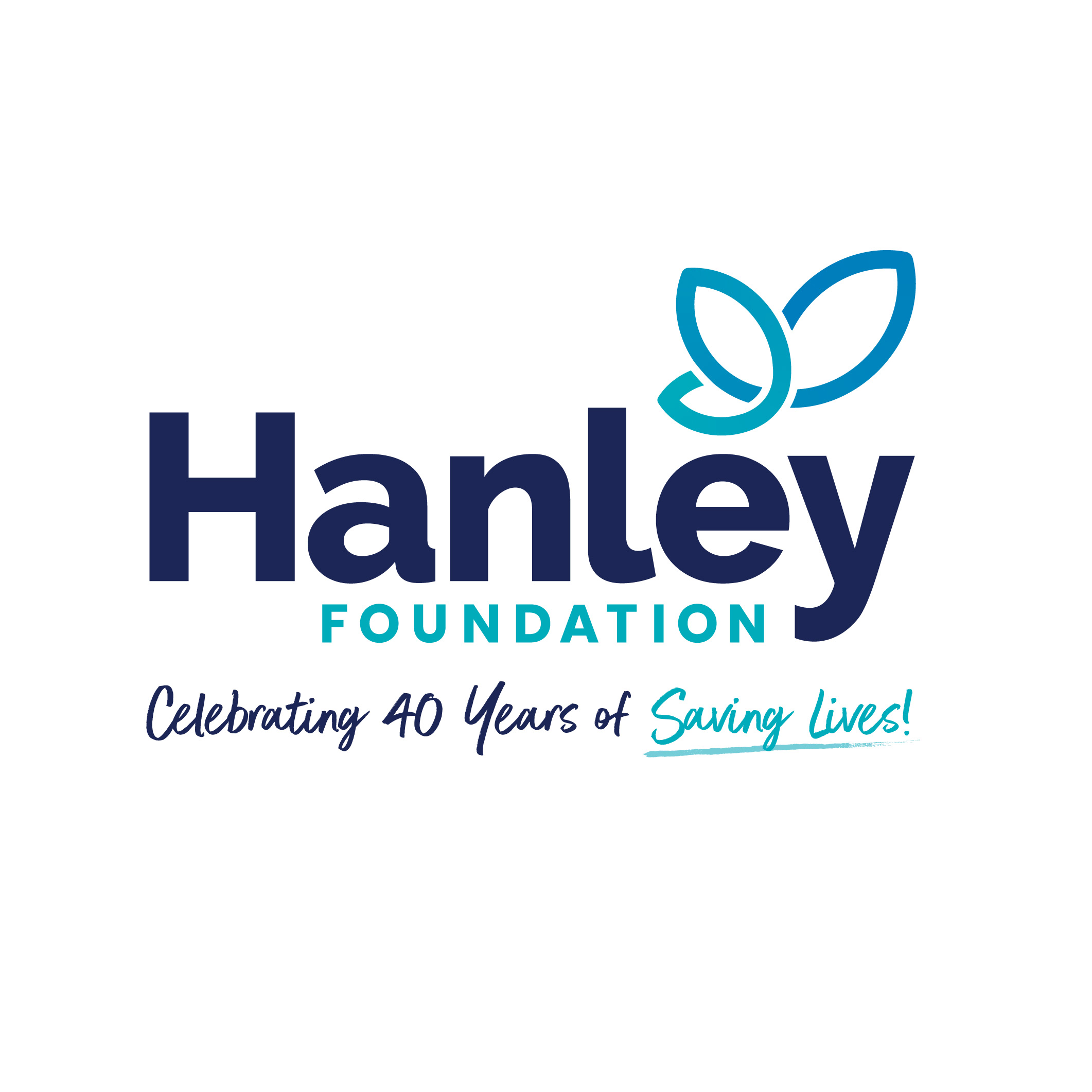 Hanley Foundation 40 Year logo