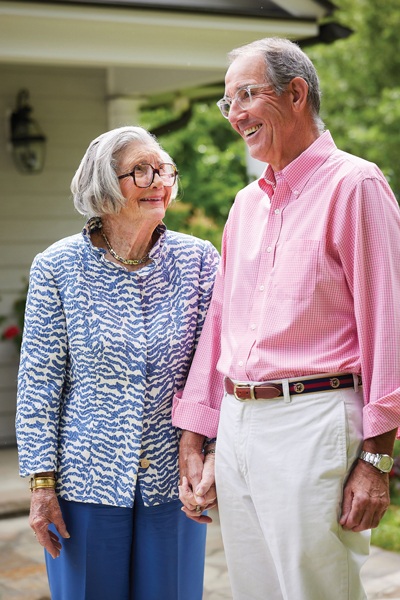 Mary Jane and her son, Mike Hanley